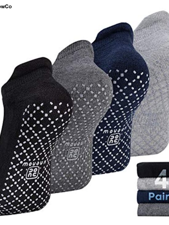 Shoes - Non Slip Grip Socks for Yoga Pilates Barre Home Hospital